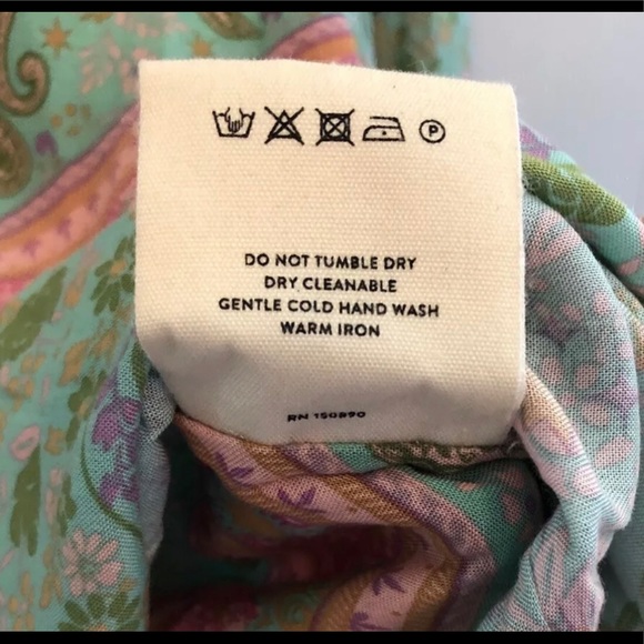 🌸BNWT Spell & the Gypsy City Lights Blouse Sage - Picture 7 of 8